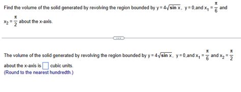 Image result for Volume of Revolved Solid