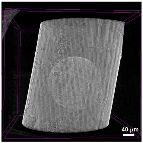 X-ray 3D Imaging of Low-Density Laser-Target Materials
