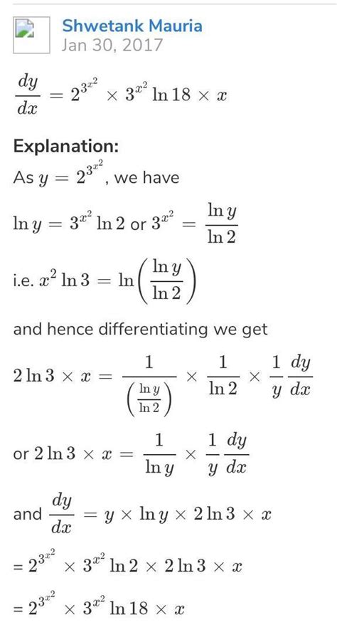 Differentiate 2/3 x^2 - Brainly.in