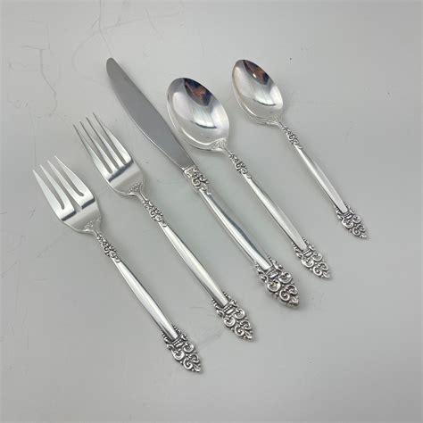 Oneida Community Spanish Crown Silverware Service for 10 Silverplate - Etsy