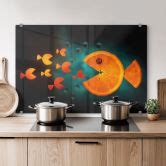 Ianeva - Sweet Orange - Kitchen Splashback | wall-art.com