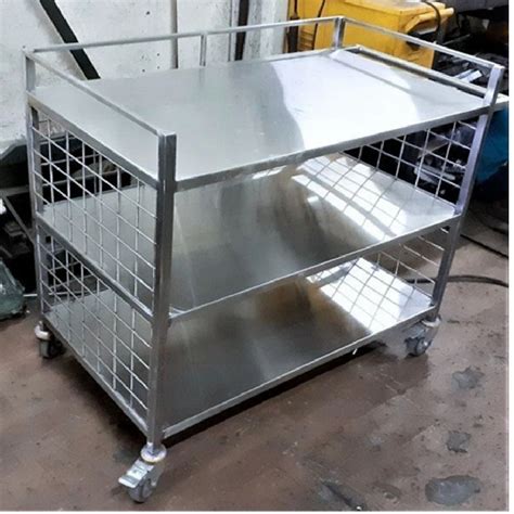 Stainless Steel Trolley - 150kg Stainless Steel Trolley Manufacturer ...