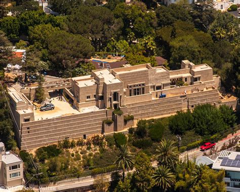 Charles Ennis House. Frank Lloyd Wright. 1924. Hollywood Hills | Frank ...