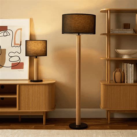 Eve Floor Lamp with Marble Base | Mocka