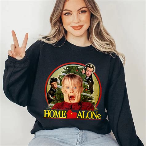 Christmas Sweatshirt Retro Home Alone Sweatshirt Kevin McCallister ...