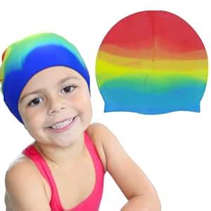 Iyaan Summer Swimming Accessories Silicon Swimming Cap for Men and ...