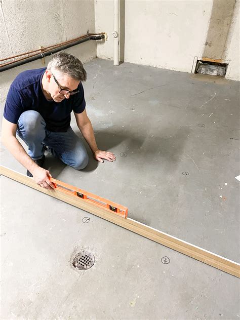 ORC Week 3: How To Level A Concrete Basement Floor - Rambling Renovators