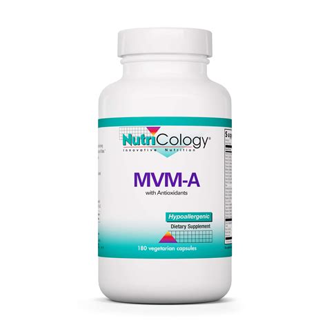 Buy Nutricology MVM-A Supplement - Multivitamin for Men & Women, with ...