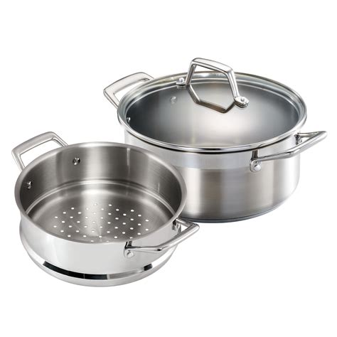 Tramontina 5 qt. Stainless Steel Steamer Pot with Lid & Reviews | Wayfair