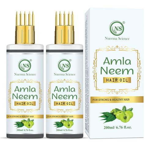 Buy Nuerma Science Amla Neem Hair Oil with Comb Applicator for More ...
