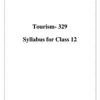 CUET Syllabus Tourism - CUET UG Mock Test Series 2026 PDF Download