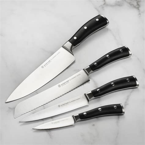 Wusthof Classic Ikon Knife Block Set - 7 Piece Acacia – Cutlery and More