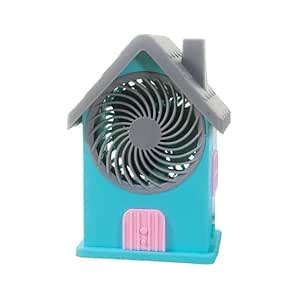 Buy Vicente Mini House Fan House Design Rechargeable Portable Personal ...