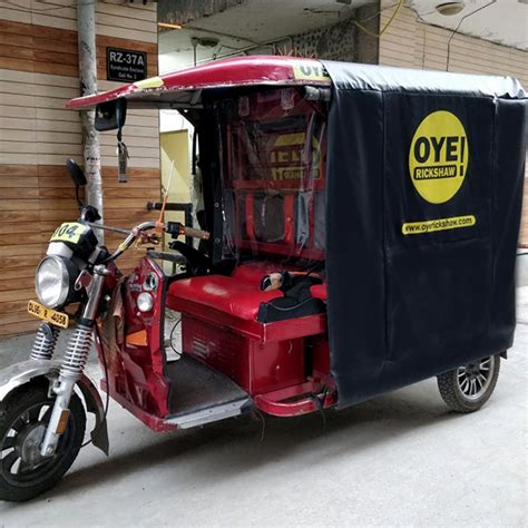 Digital Printed E-Rickshaw and Taxi Covers