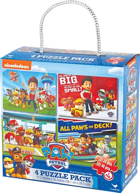 Ravensburger 80534 Paw Patrol 2X 24 Piece Jigsaw Puzzles for Kids Age 4 ...