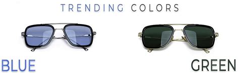 Buy Ohio Unisex Square UV400 Protection Anti Reflective SS Metal ...