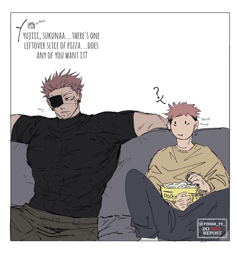 SUKUNA & YUJI | @renaa_re_ - Twitter ☆ | Anime engraçado, Personagens ...