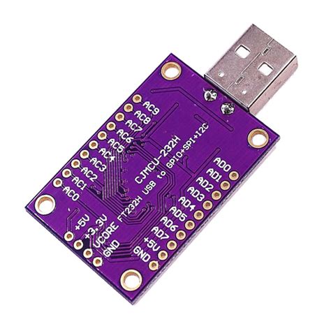 MCU FT232H Multi function USB to JTAG UART FIFO Module External Storag ...