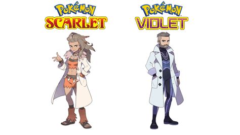 Pokemon Scarlet and Violet Professors Revealed