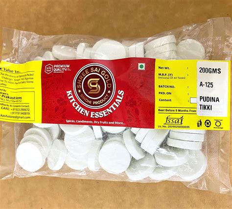 SSG Mint Pudina Goli (MMM Strong) | Mint Goli/Mouth Freshner Candy ...