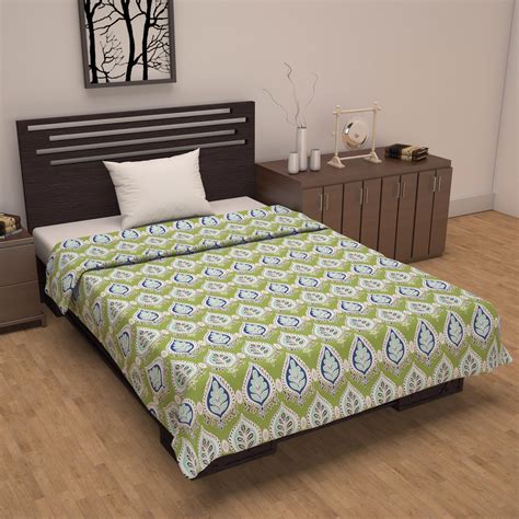120 GSM Floral Double Bed Dohar | Buy Double Bed Dohars | Divine Casa