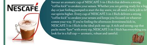 Nescafe 3 In 1 Rich Coffee Powder - 25 Sachets Bag, 475 Gram : Amazon ...