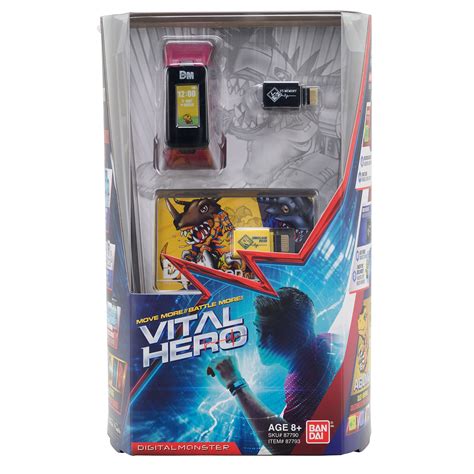 Bandai Namco Digimon Vital Hero Interactive Fitness Tracker Digital ...