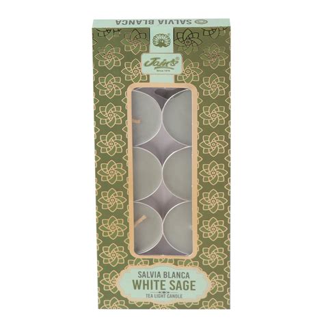JAIN'S WHITE SAGE TEA LIGHT CANDLES – Jain Super Store