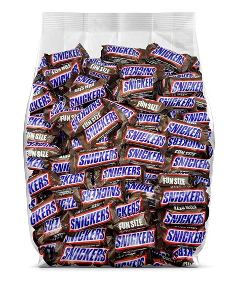Amazon.com: Snickers Fun Size Candy Bars - Individually Wrapped ...