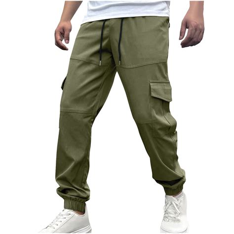 ZQUUVOU Hiking Pants Men Lightweight Travel Pants For Men Stretch Mens ...