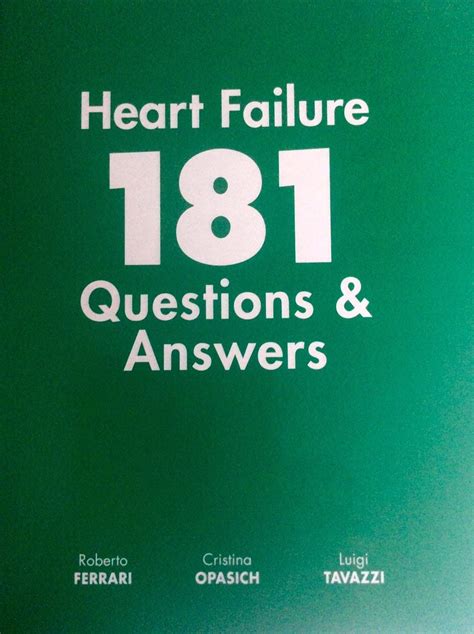 Heart Failure: 181 Questions & Answers : Amazon.in: Books