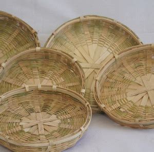 CreateYourTaste Bamboo Plates for wall decor/Interior styling/Storage ...