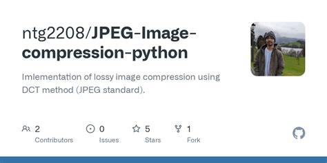 JPEG Compression Code Python 的图像结果