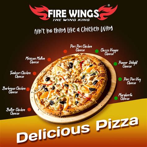 Menu at Fire O wings, Thane
