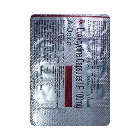 A Doxid 100 MG Capsule (10): Uses, Side Effects, Price & Dosage | PharmEasy
