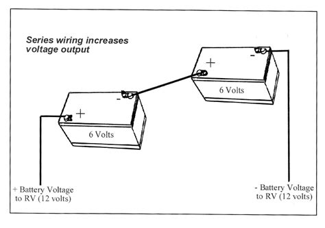 Circuit Diagram With Two Batteries Battery Parallel Batteries Series ...
