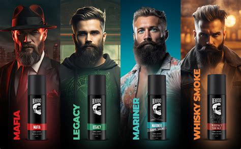 Buy Beardo Whisky Smoke Perfume Body Spray for Men 40ml | Spicy, Woody ...