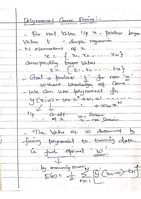 Polynomial Curve fitting - Polynomics Came Firring For real Value x ...