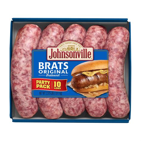 Johnsonville Brats Original Bratwurst, 10 ct. | BJ's Wholesale Club