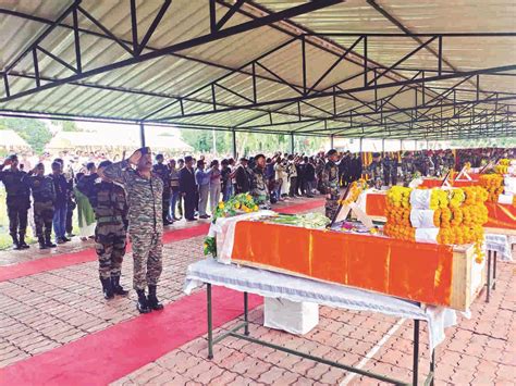 Manipur earthquake: Mortal remains of 11 Army personnel reach Bagdogra ...