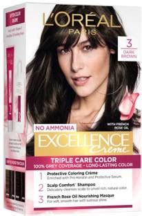 L'Oréal Paris Excellence Creme Hair Colour | upto 100% Grey Coverage at ...