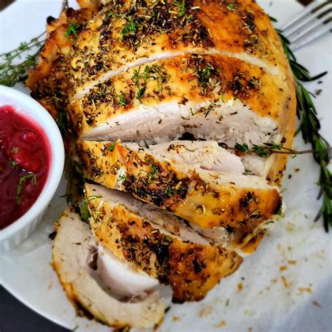 The Juiciest Air Fryer Turkey Breast - Daily Yum