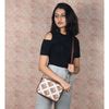 Seashell Motif White Sling Bag – Zouk