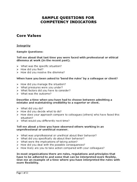 Common Competency Based Questions 的图像结果