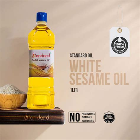 Sesame Seed Oil Cold Pressed | Standard Cold Pressed Oil
