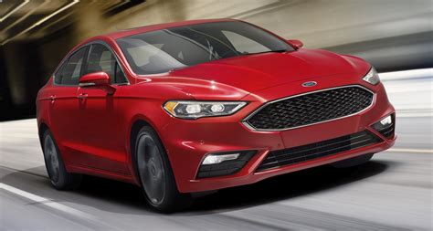 2017 Ford Fusion facelift debuts - 2.7L twin-turbo Fusion V6 Sport and two hybrids lead the new ...