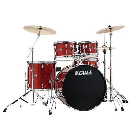 Buy Tama Stagestar SG52KH5 5-Piece Acoustic Drum Kit with 22-Inch Bass ...
