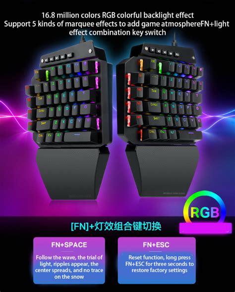 Image result for One Hand Gaming Keyboard
