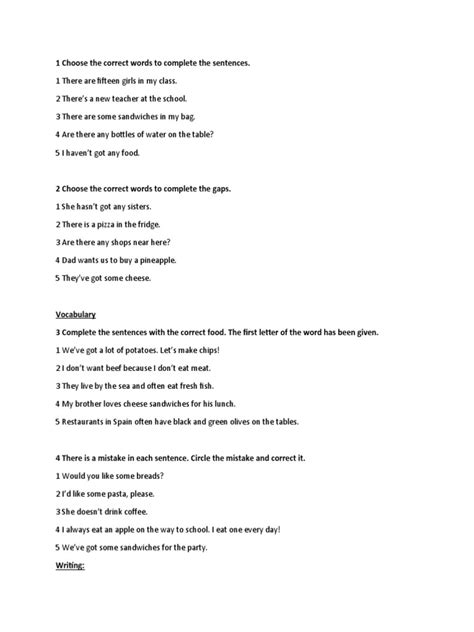 Image result for Level 2 English Written Text