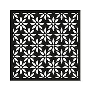 Little Birdie Stencil Charming Bloom 4X4 INCH|Stencils for Wall ...